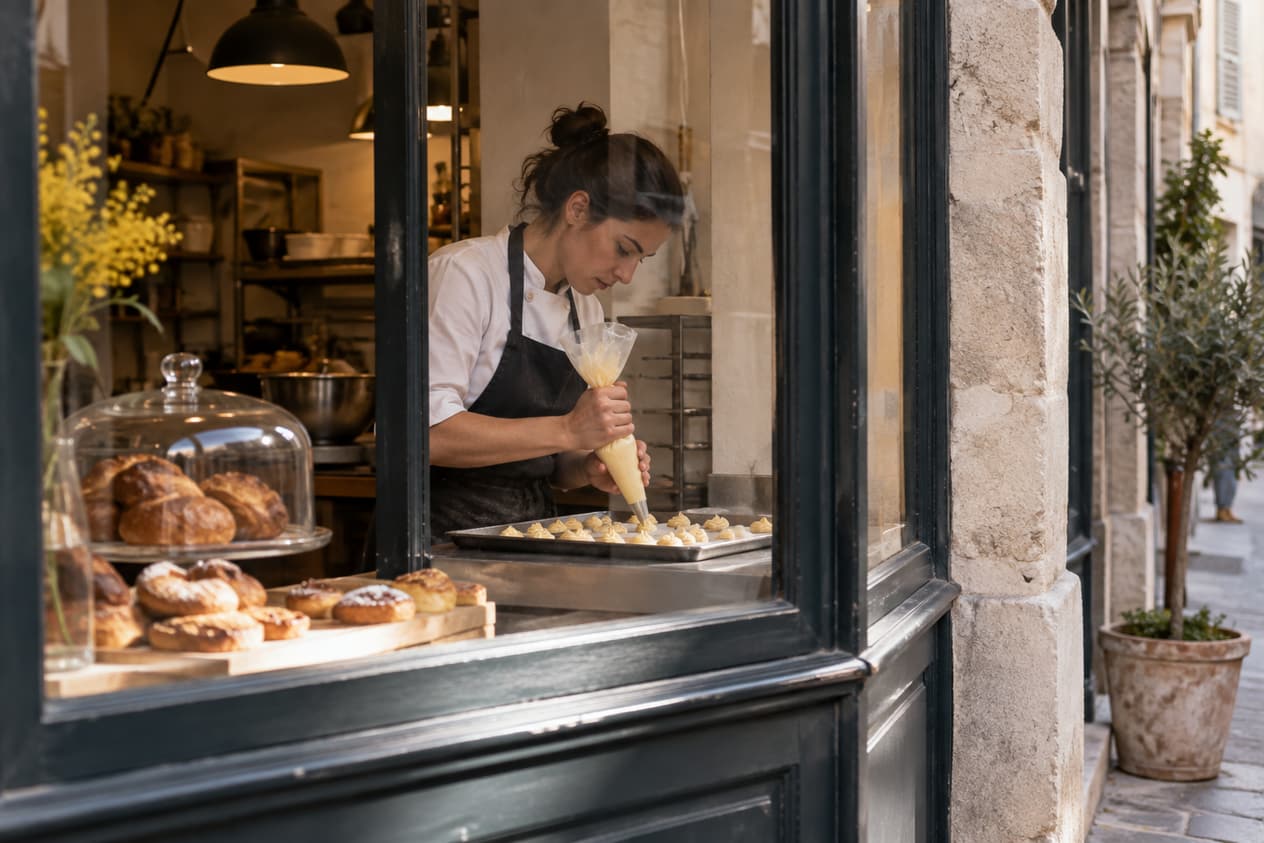 Un commerce de proximité à Avignon