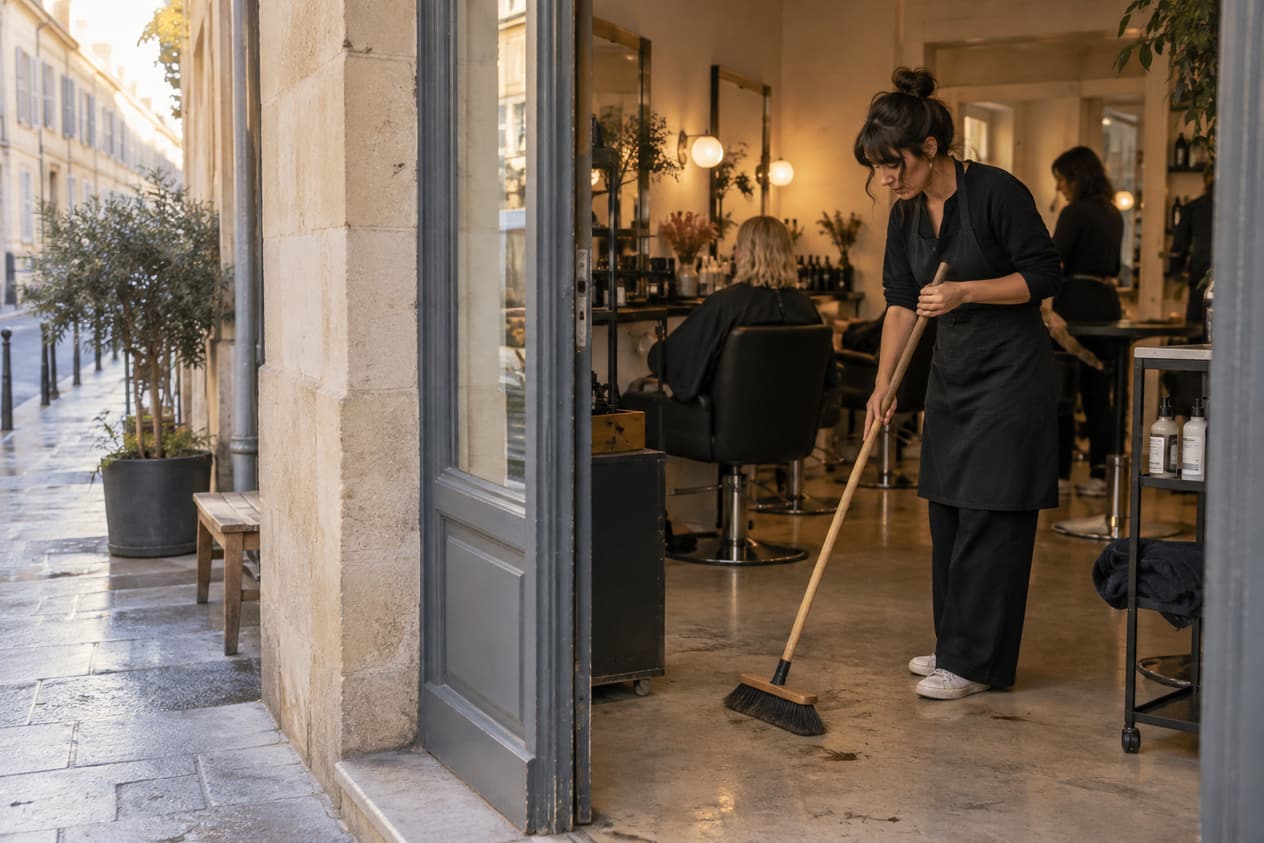 Un commerce de proximité à Bordeaux