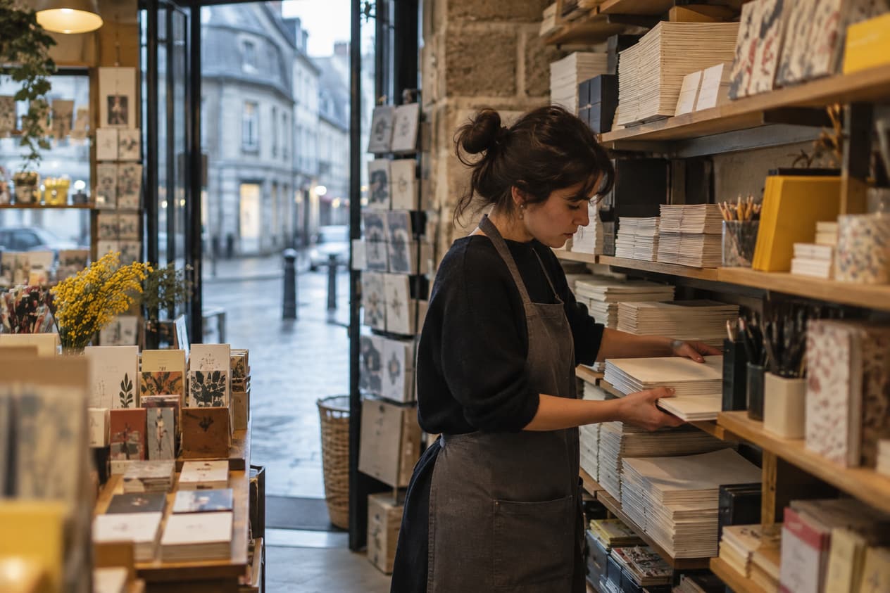 Un commerce de proximité à Brest
