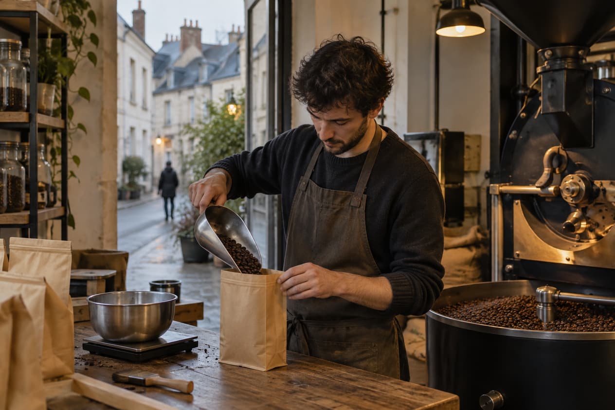 Un commerce de proximité à Le Mans