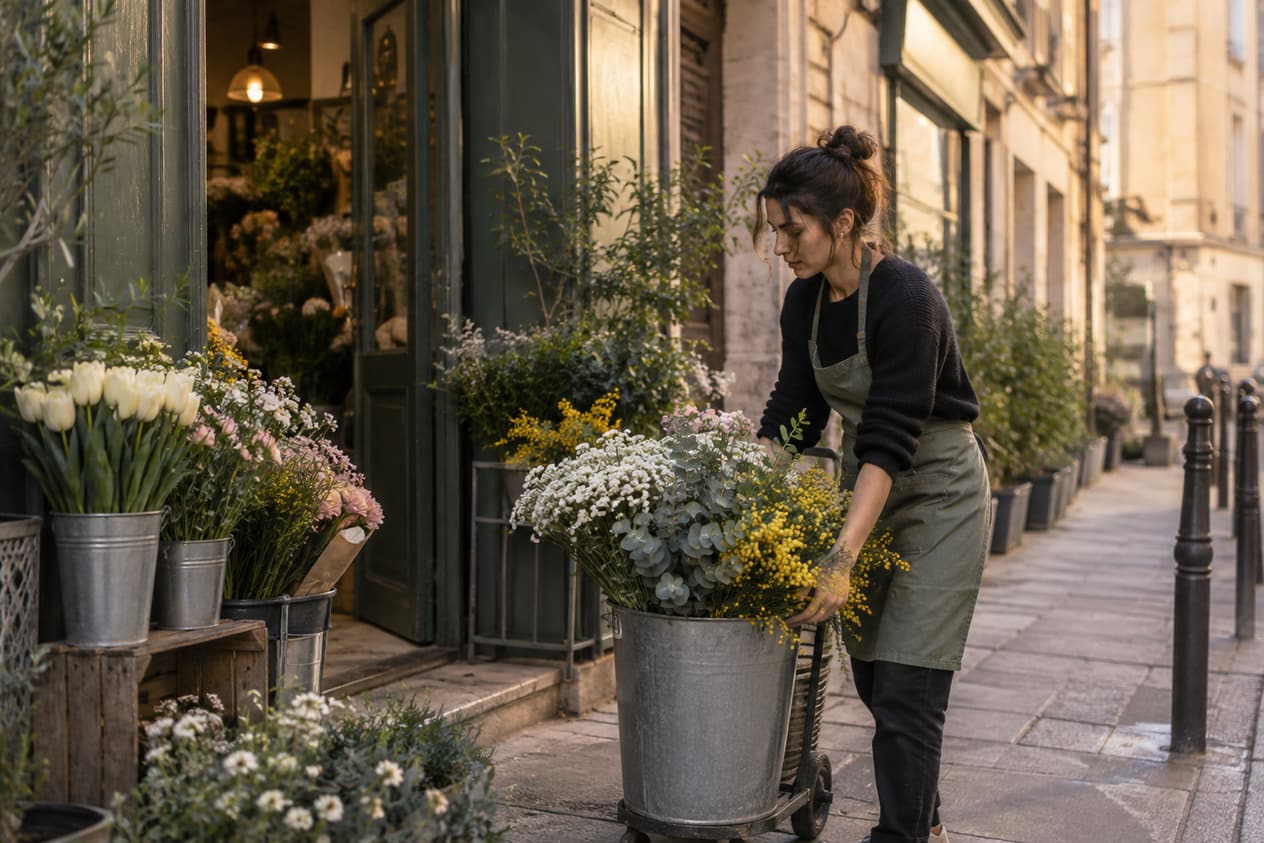 Un commerce de proximité à Marseille