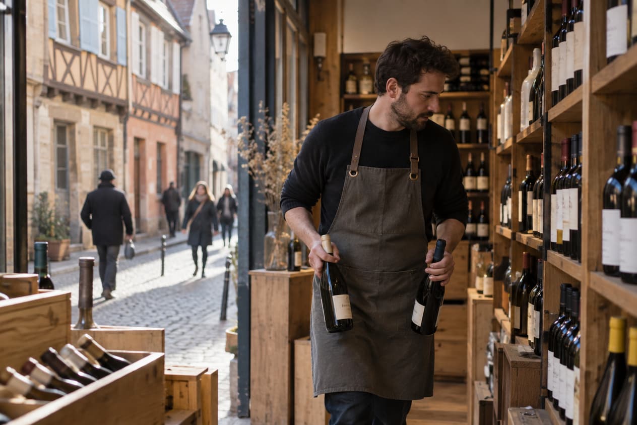 Un commerce de proximité à Nancy