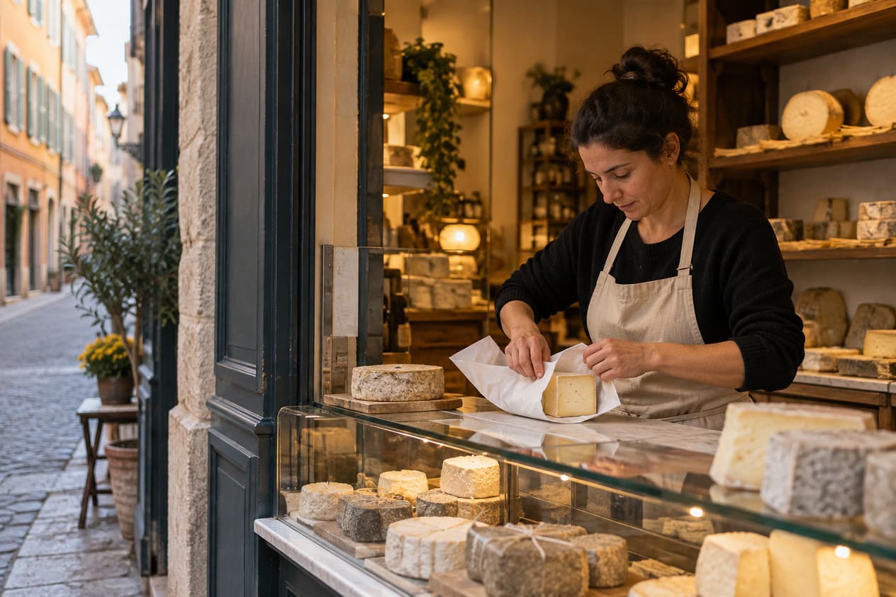 Un commerce de proximité à Nice