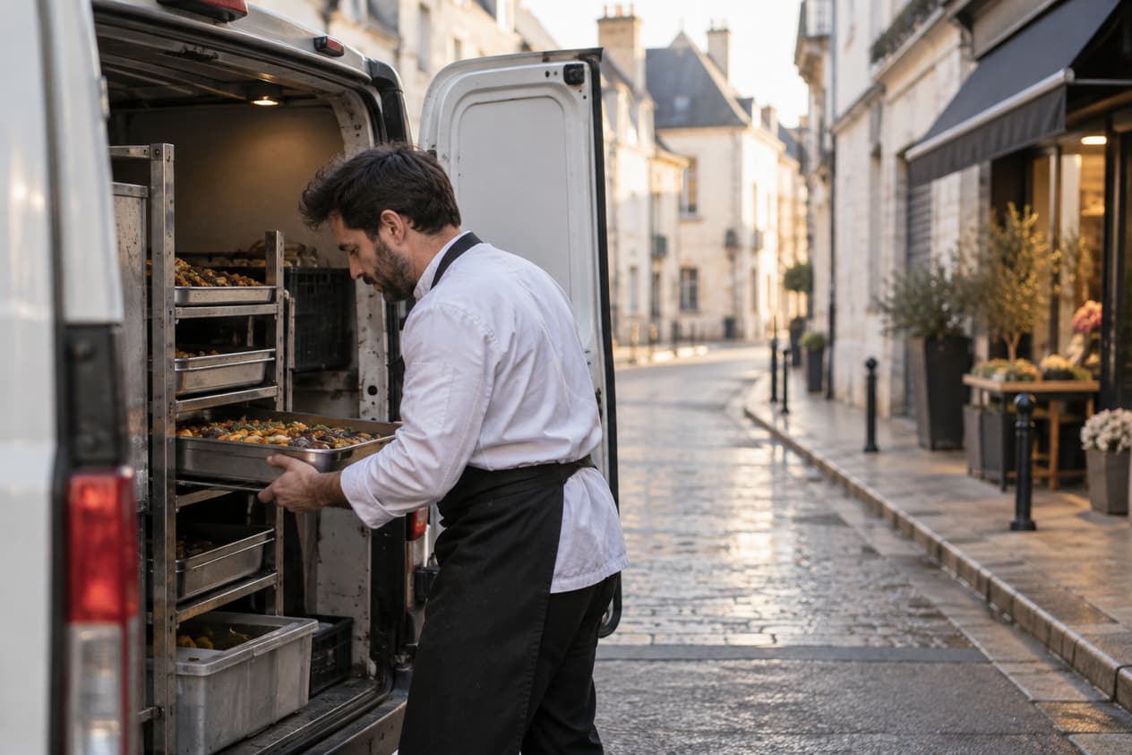 Un commerce de proximité à Tours