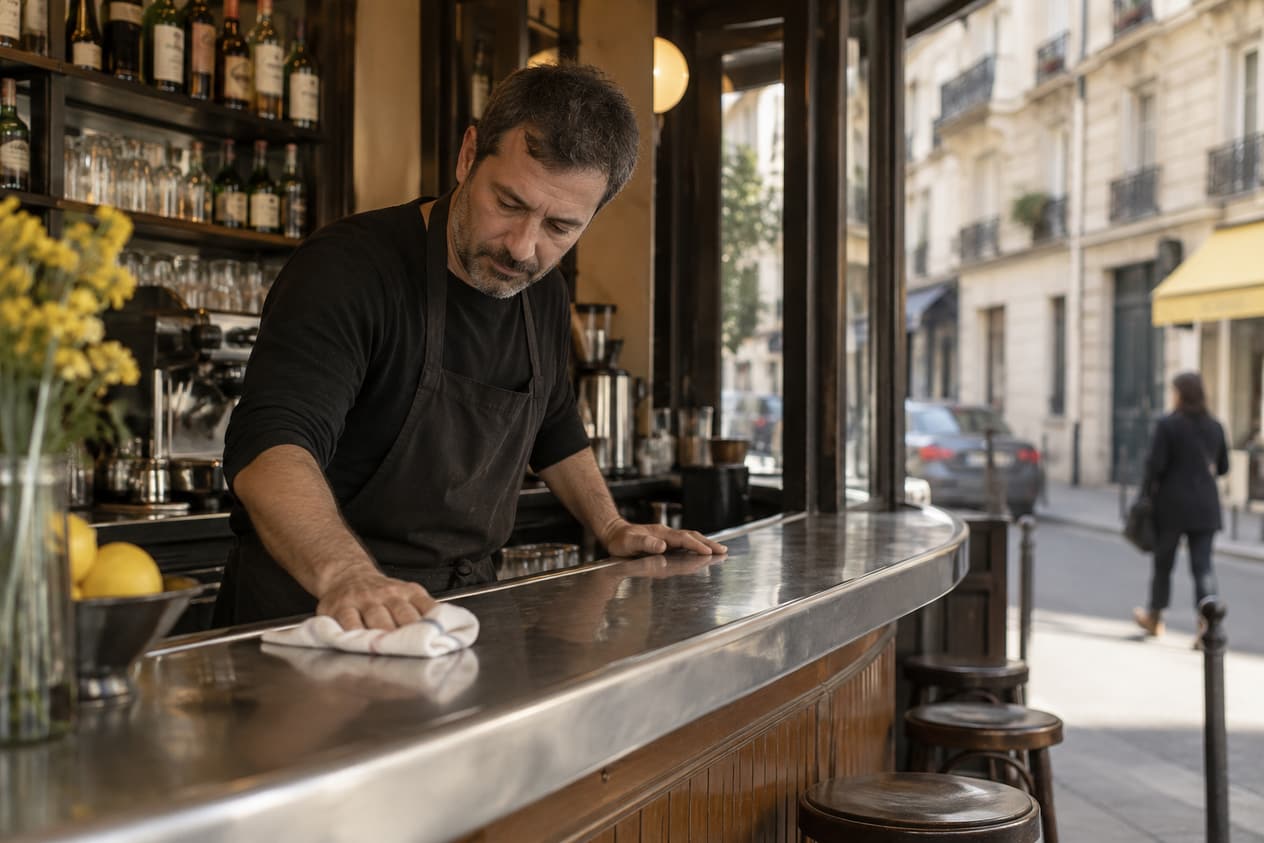 Un commerce de proximité à Vitry-sur-Seine